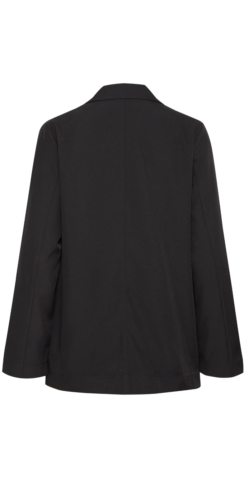 Midde blazer med knapper og lommer sort b.young
