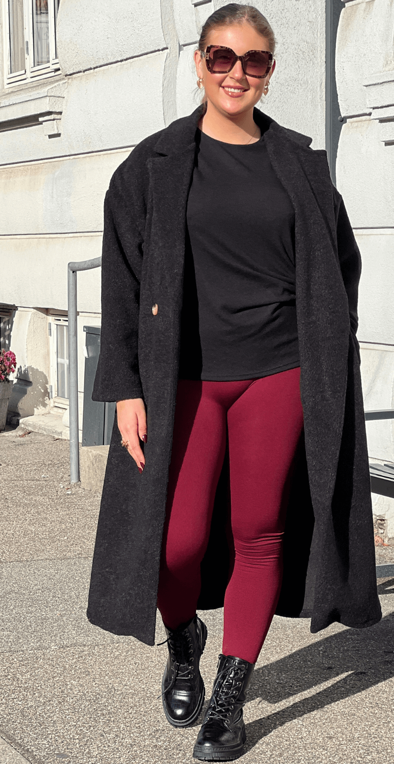 Shapewear leggings bordeaux Likelondon