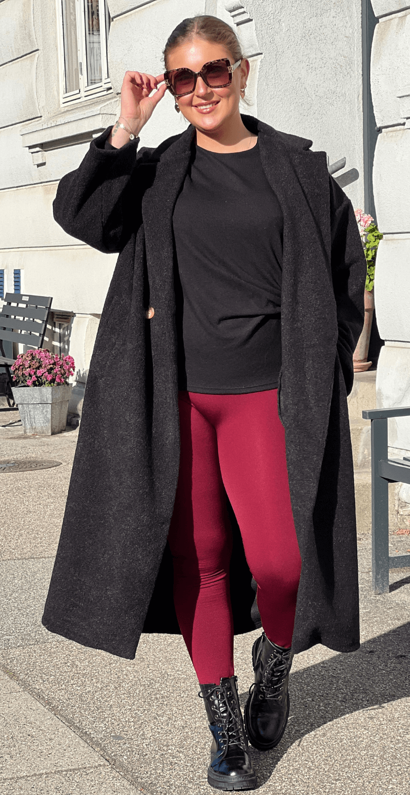 Shapewear leggings bordeaux Likelondon