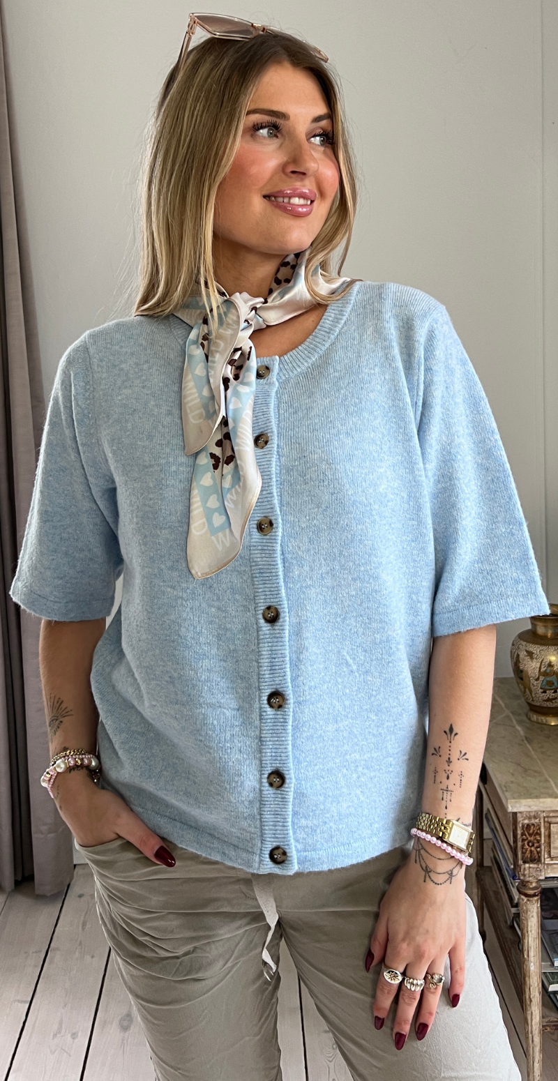 Orlean cardigan lysblå LikeLondon