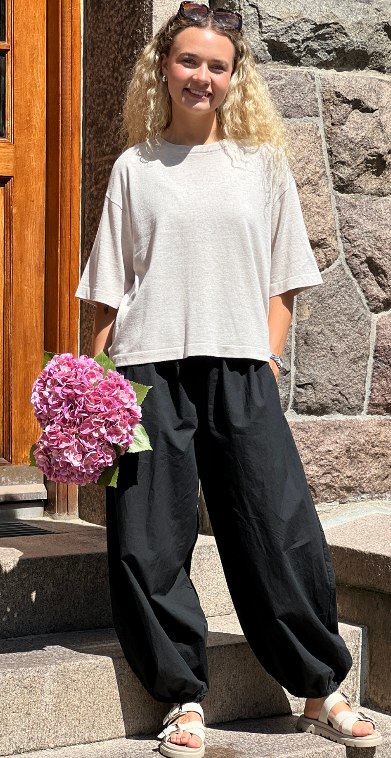 Conny pullover med 3/4 ærmer moonbeam Freequent