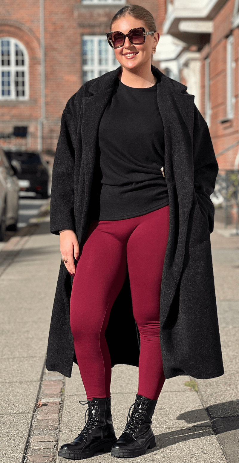 Shapewear leggings bordeaux Likelondon