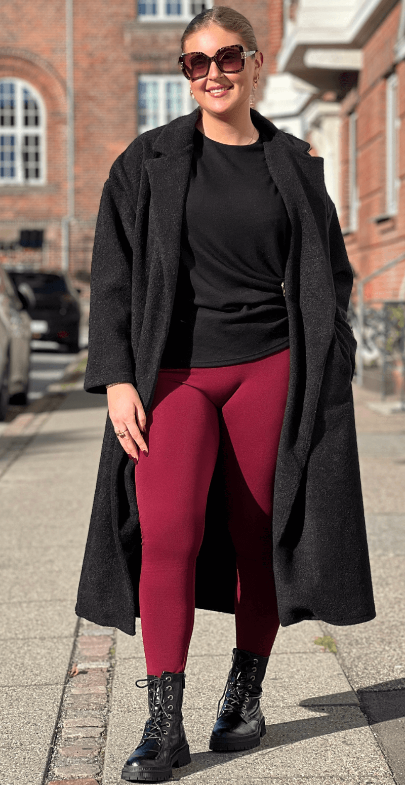 Shapewear leggings bordeaux Likelondon