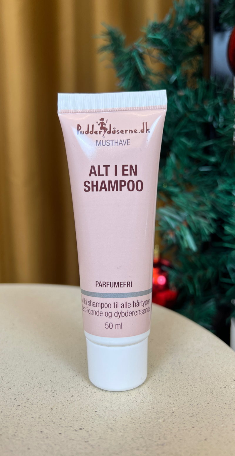 Pudderdåserne Alt i en shampoo 50 ml