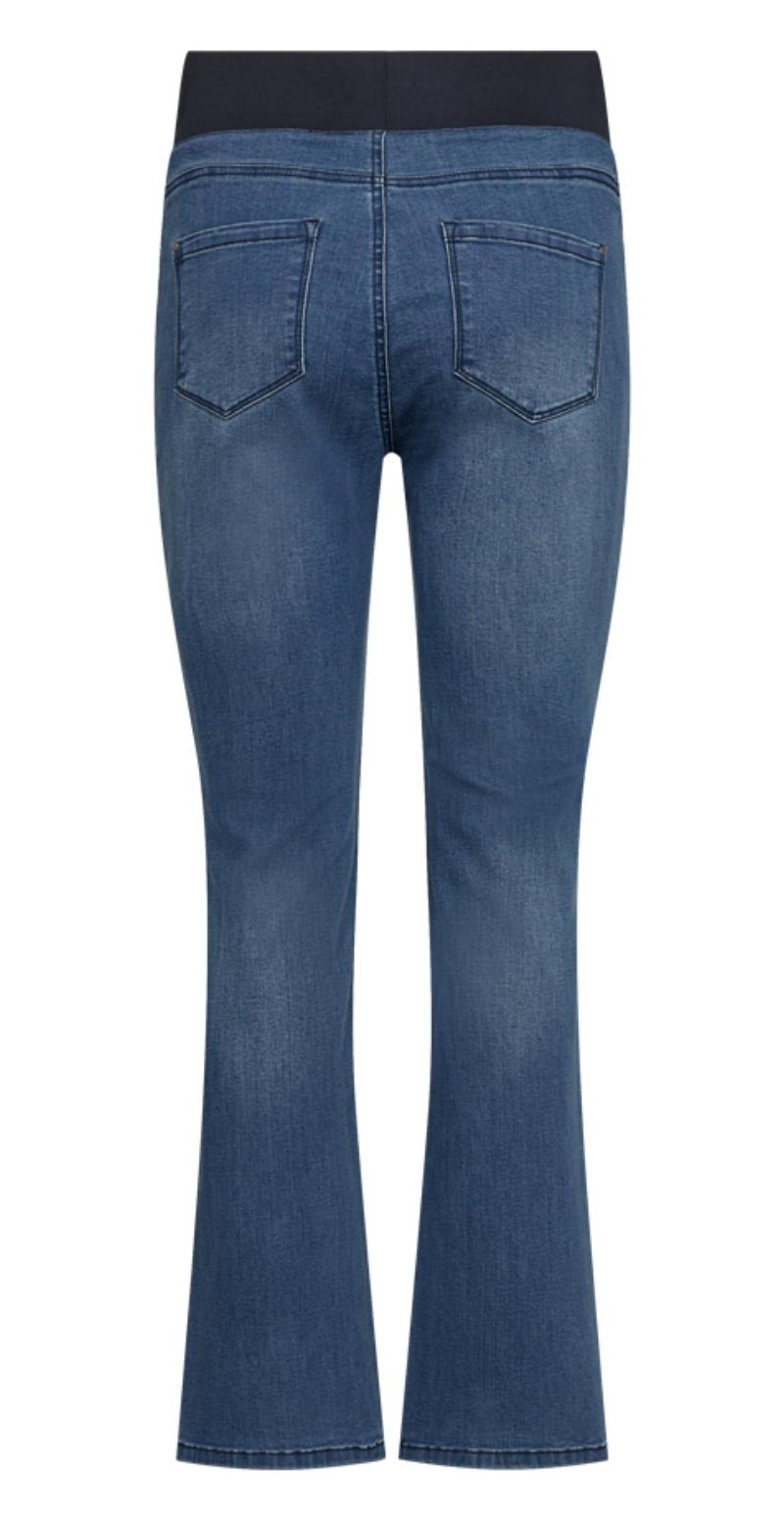 Shantal bootcut denim mediumblå