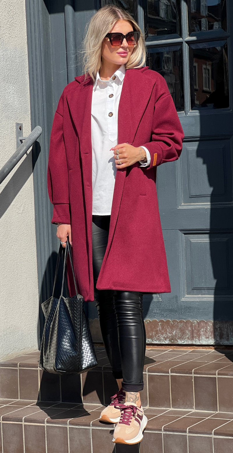 Irma jakke wine Likelondon