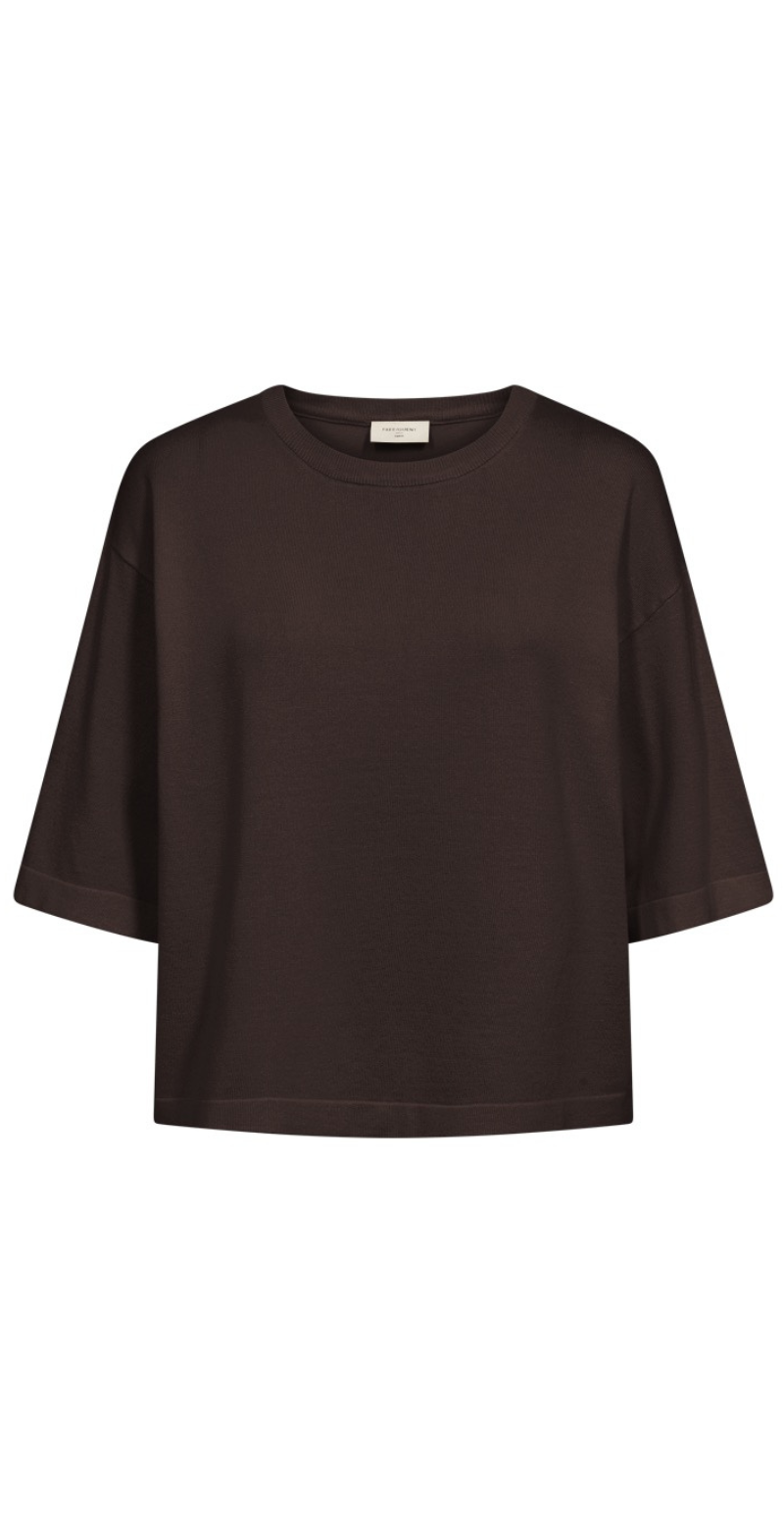 Conny pullover med 3/4 ærmer mole Freequent