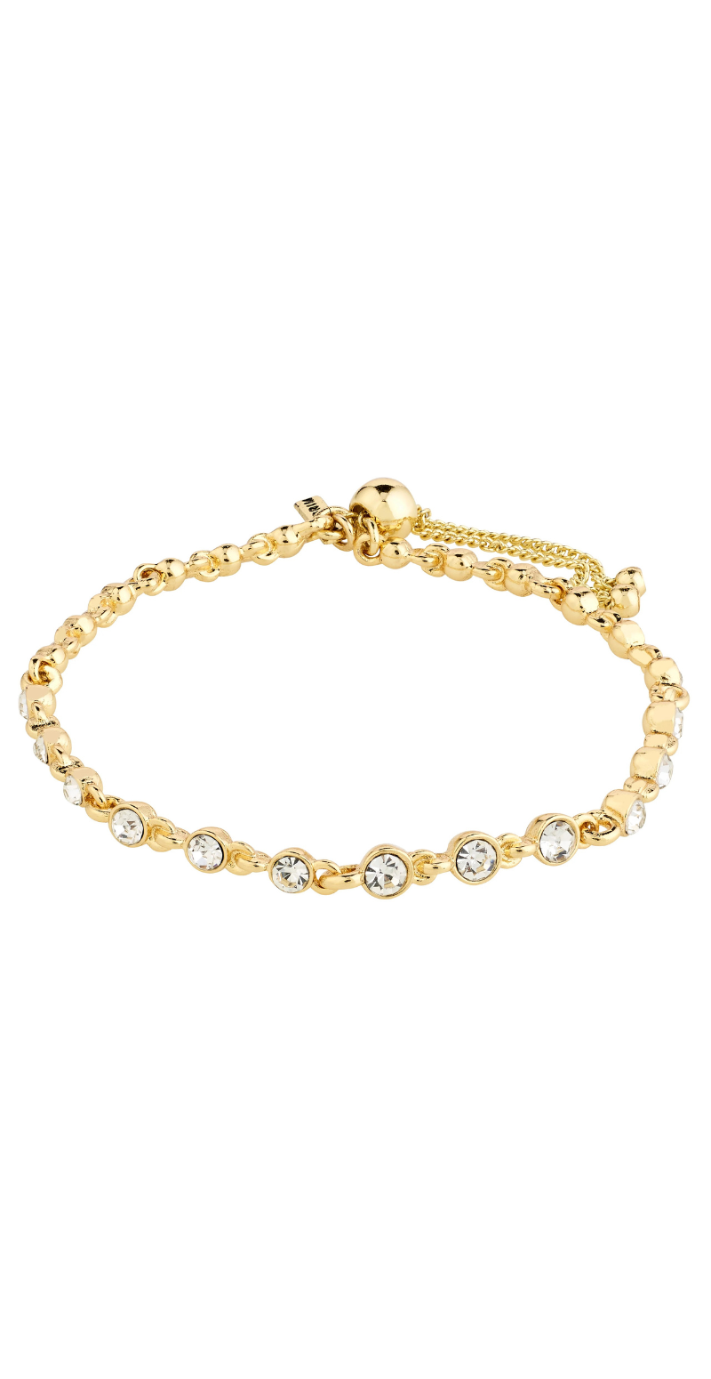 Imogene armbånd guldbelagt Pilgrim