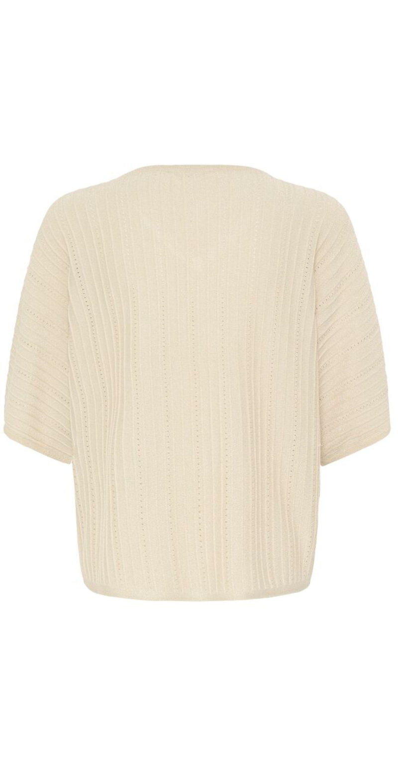 Mobbe bluse med glimmer birch B.young