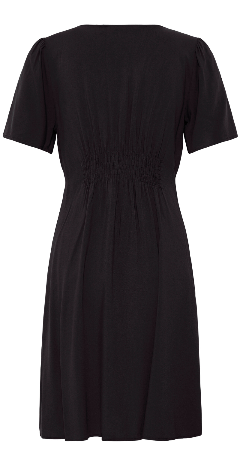 Joella kort kjole med v-hals meteorite B.young