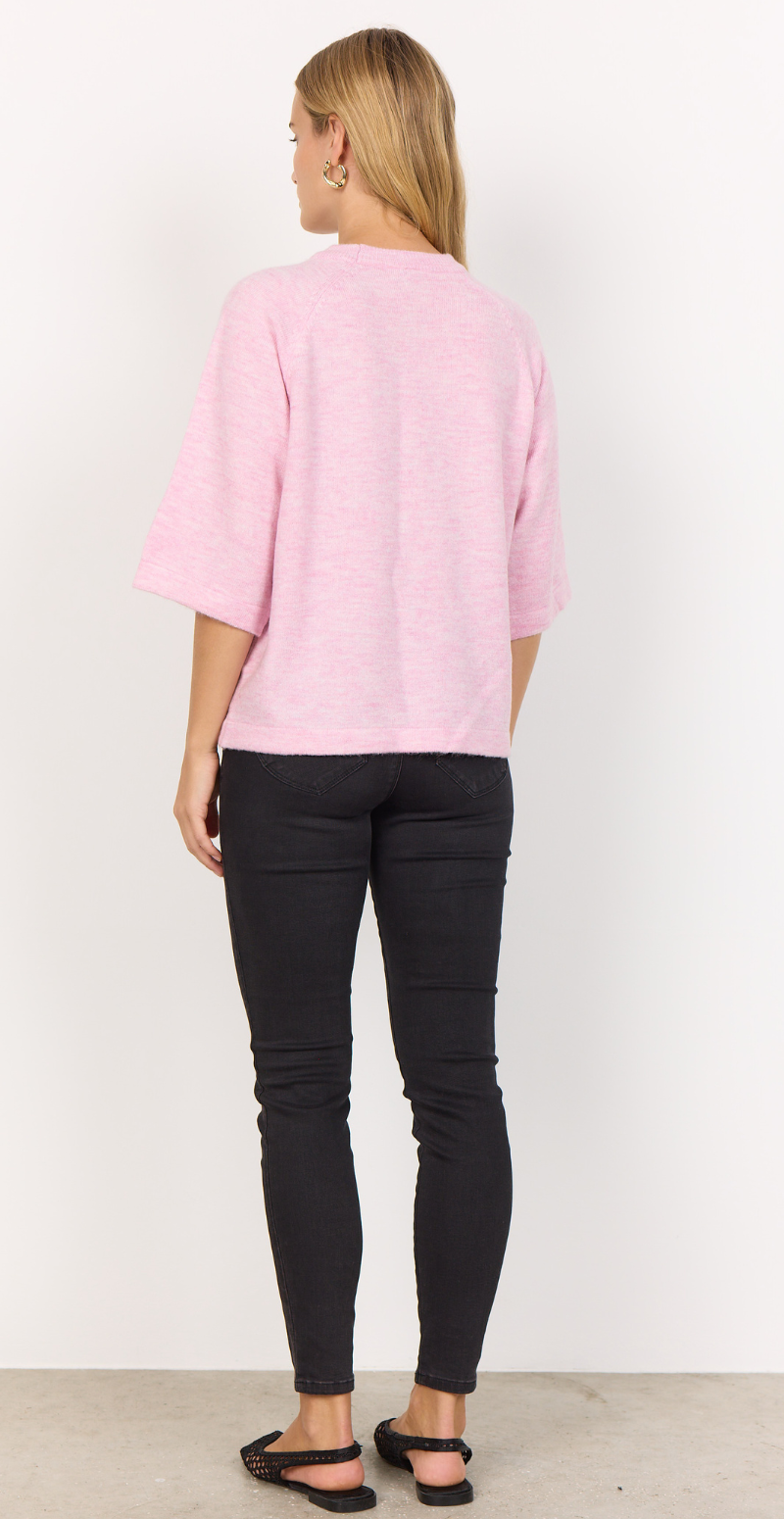 Orlean pullover lyserød