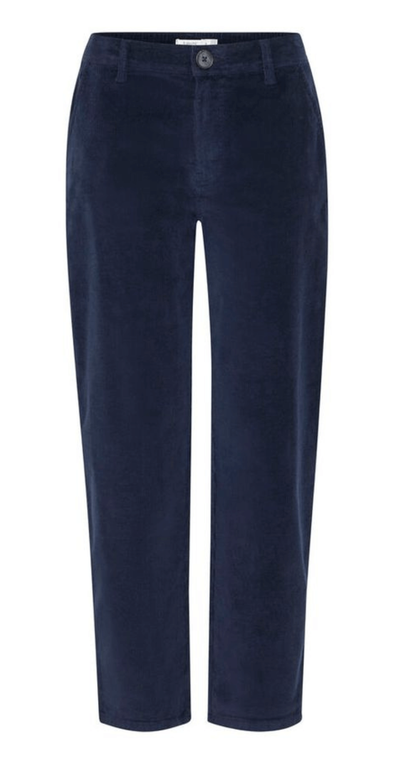 Dasik cropped bukser navy