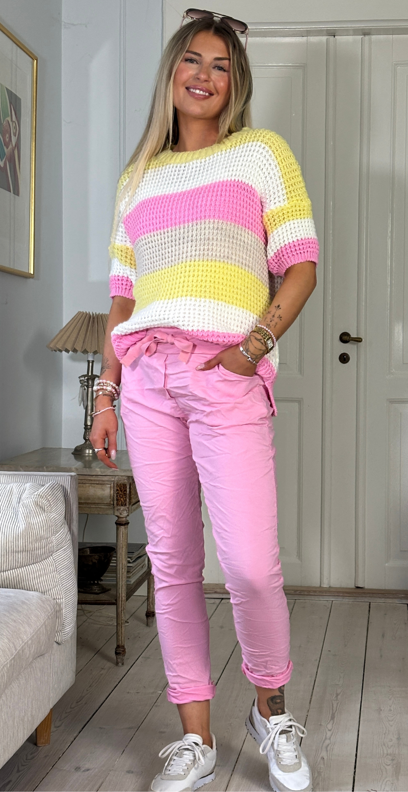 Nora luksus bukser baby rosa LikeLondon