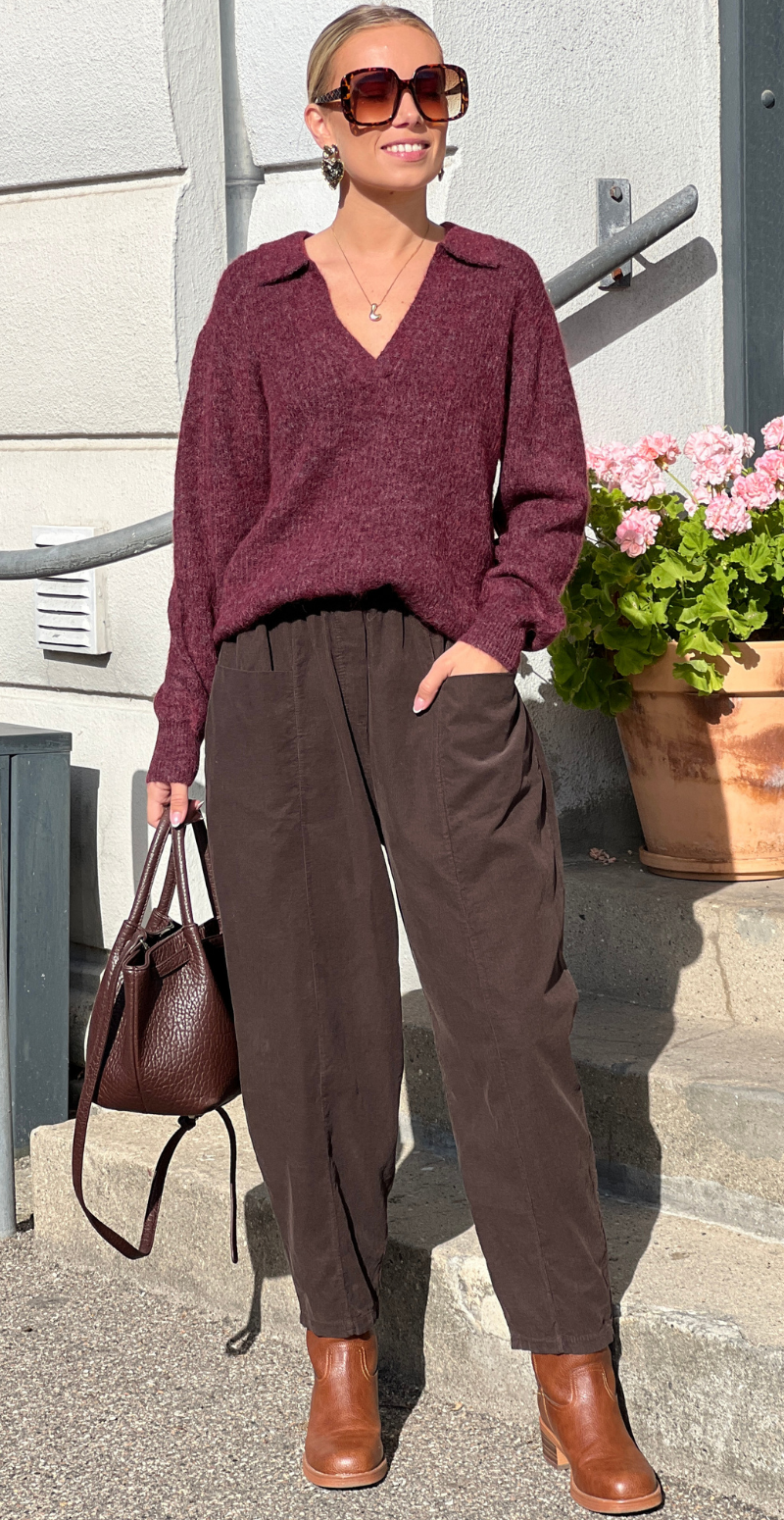 Hill pullover port royale melange Freequent
