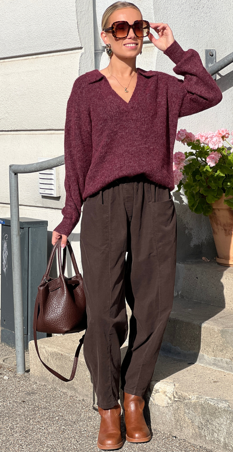 Hill pullover port royale melange Freequent