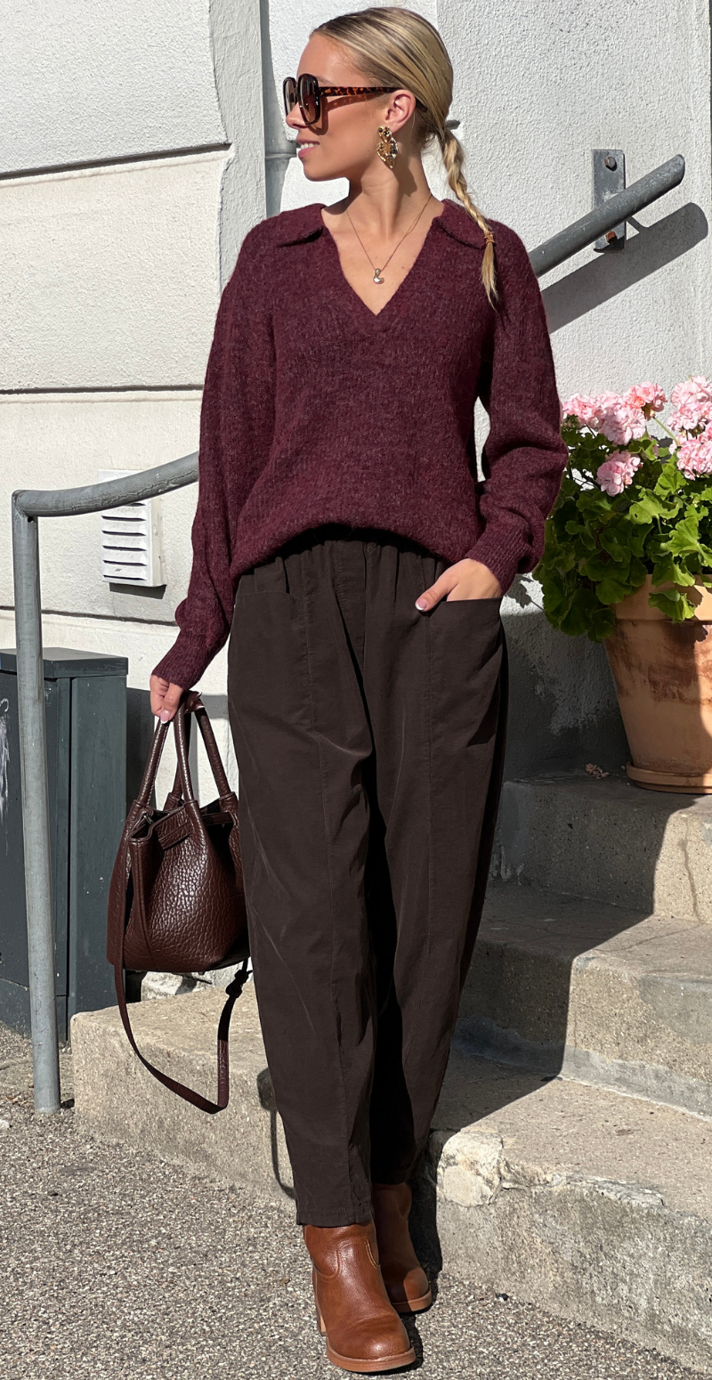 Hill pullover port royale melange Freequent