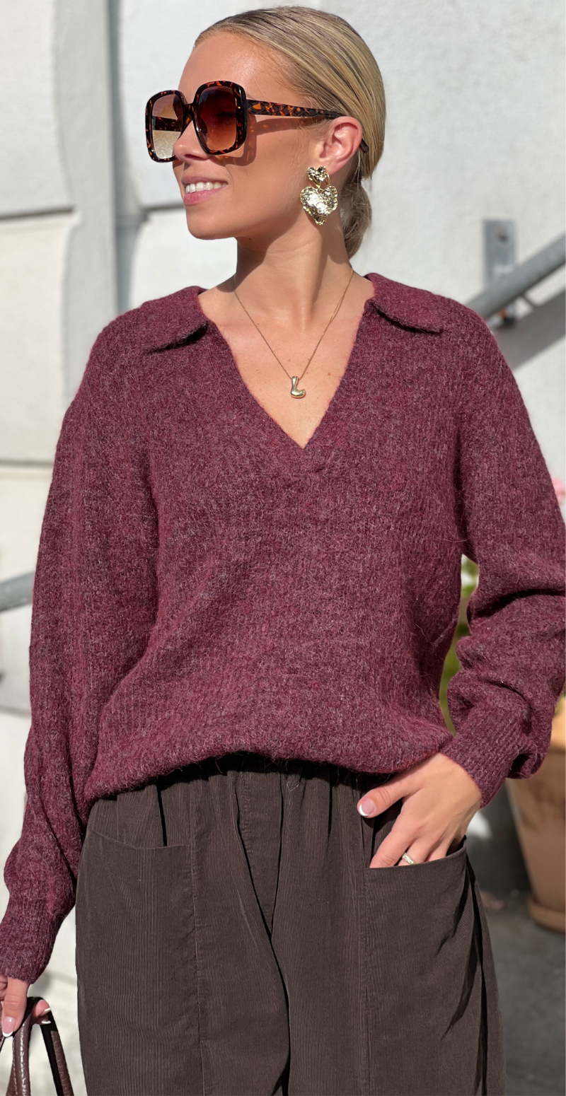 Hill pullover port royale melange Freequent