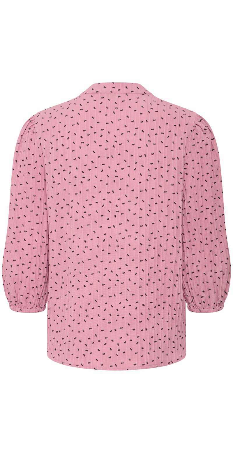 Ibow bluse med små sløjfer polignac mix B.young