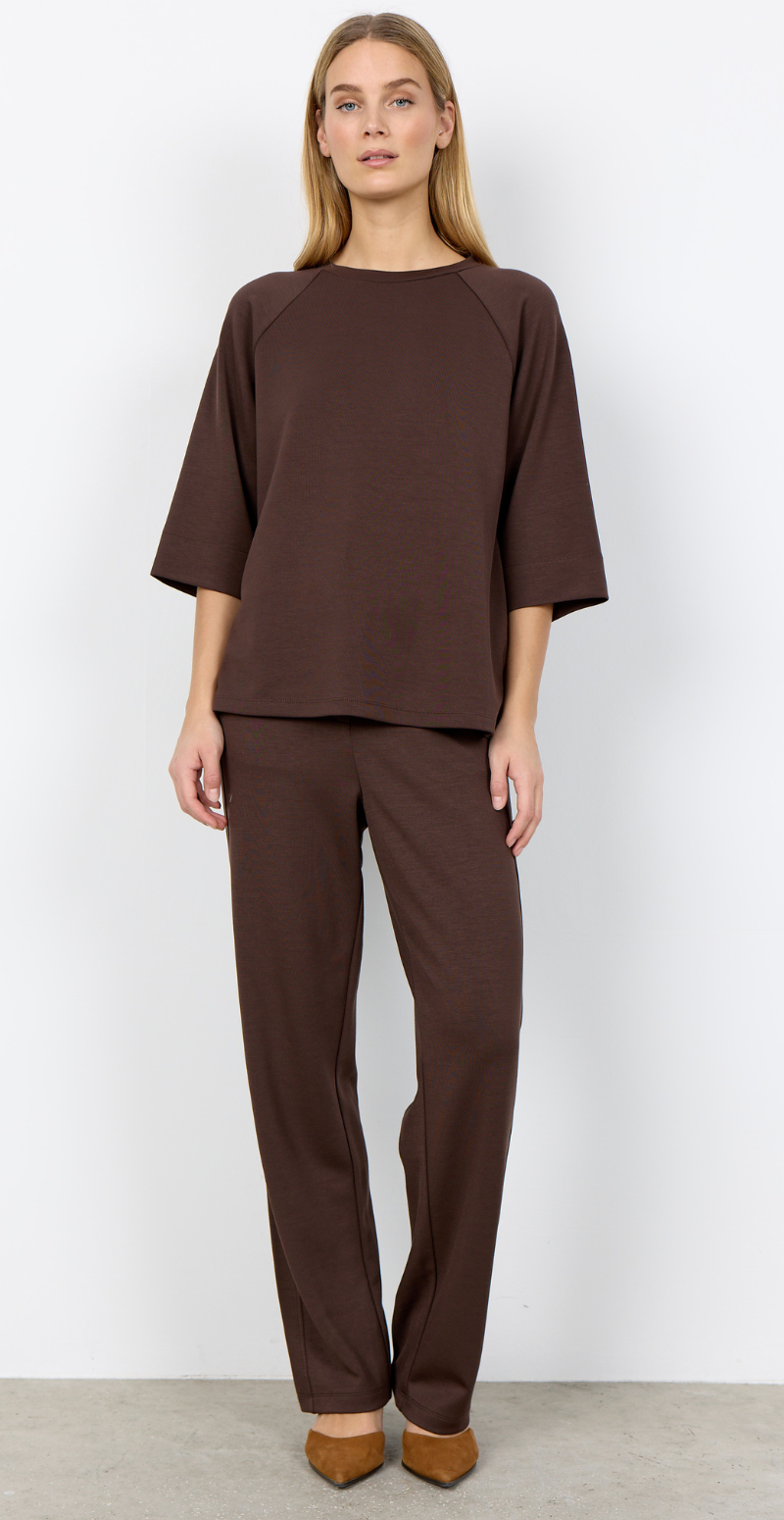 Banu bluse brun LikeLondon