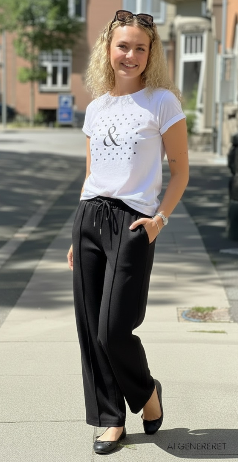 Banu sweatpants sort LikeLondon