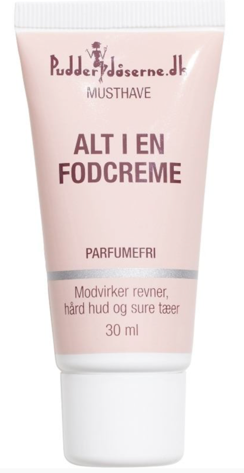 Pudderdåserne Alt i en fodcreme 30 ml