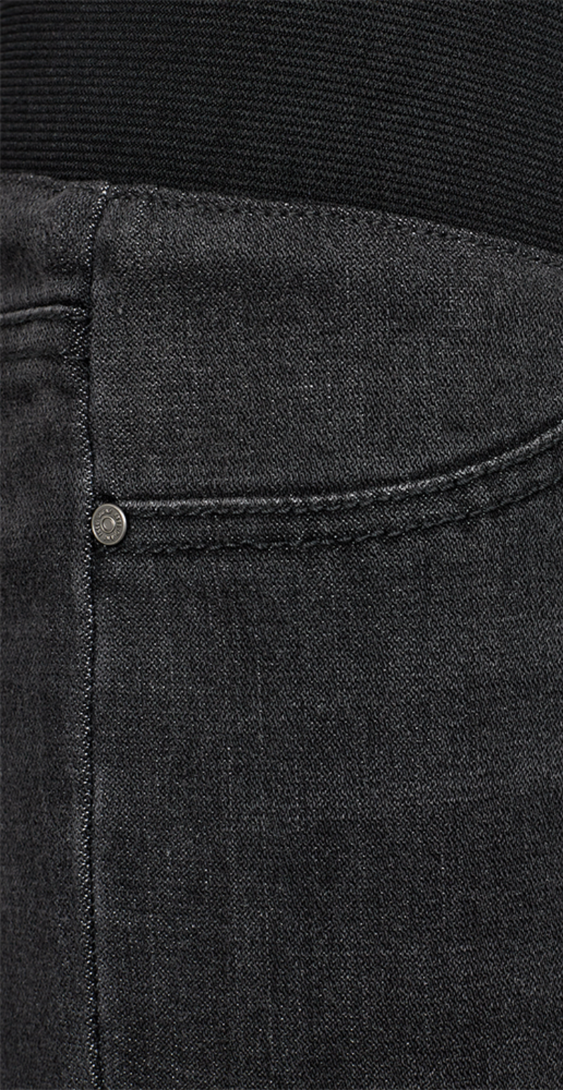 Denim shantal stretch buks dark grey