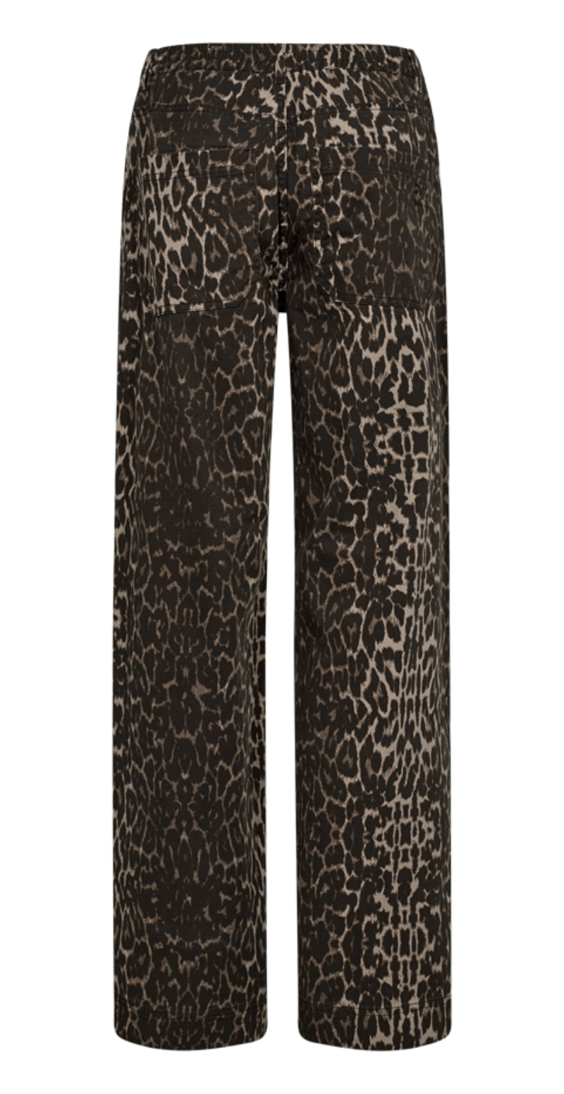 Rinna leopard jeans