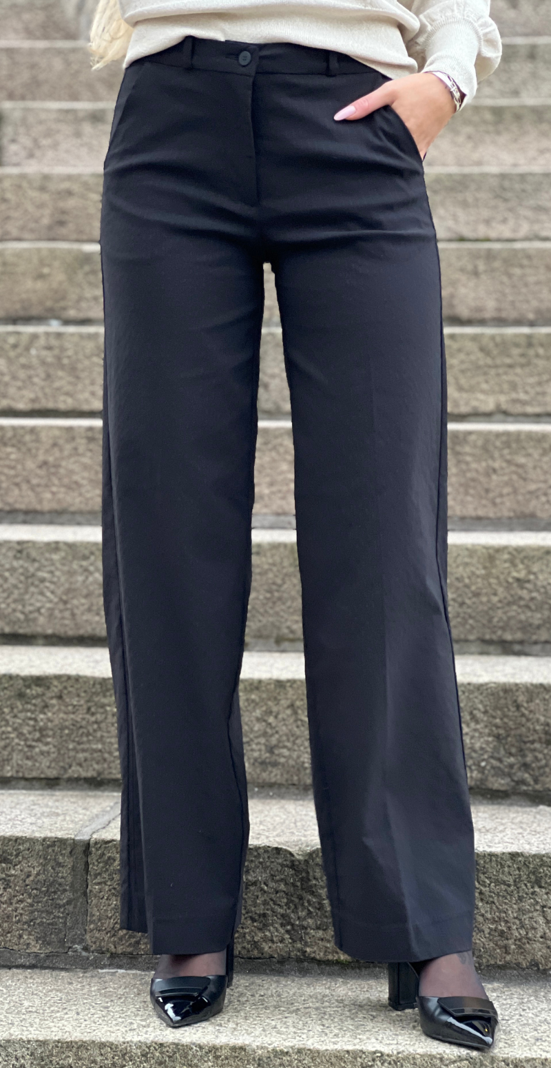 Reno bukser sort med striber