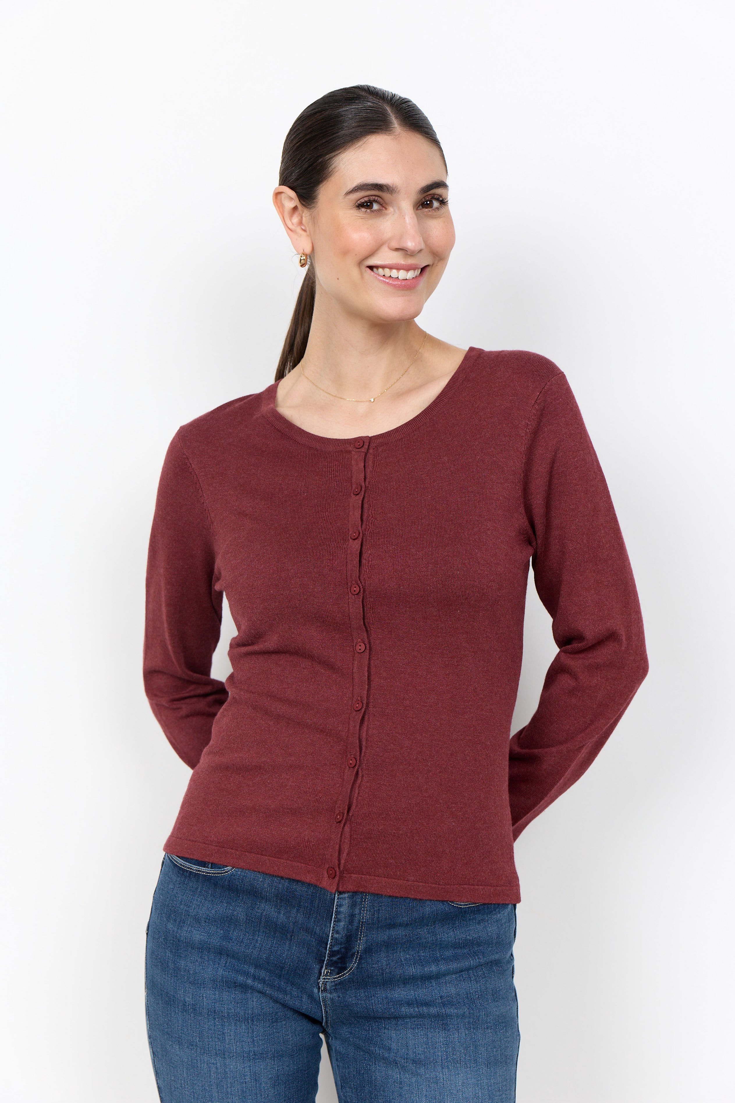 Dollie cardigan oxblo Soyaconcept