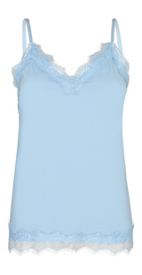 Top med blonde chambray blue