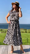 Tami nederdel med zebra print LikeLondon
