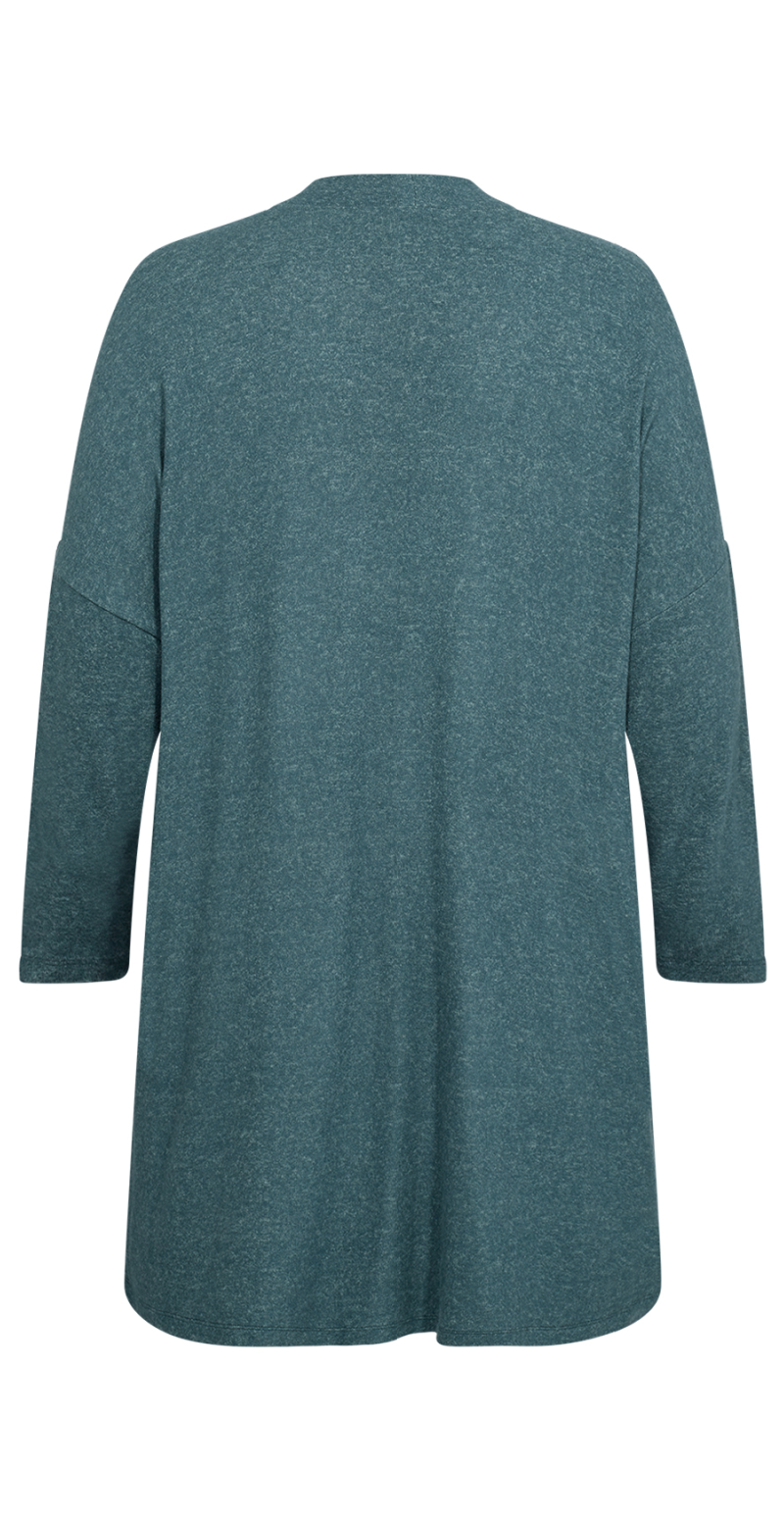 Lang cardigan shady green melange