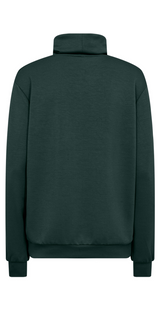 Sweatshirt i modal kvalitet mørkegrøn