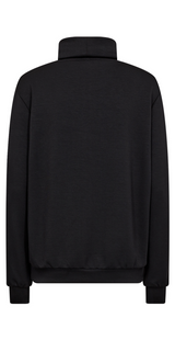 Sweatshirt i modal kvalitet sort