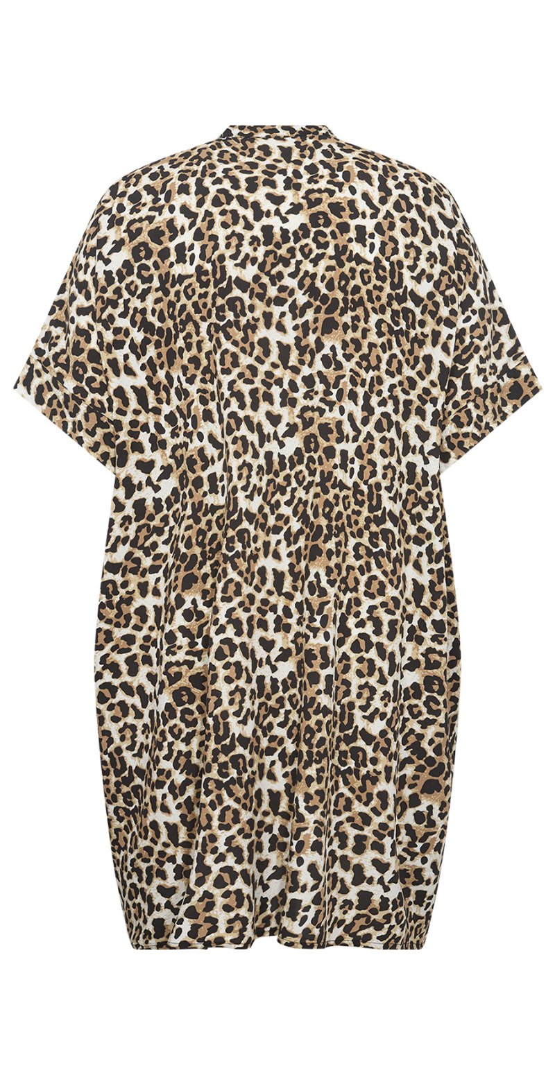 Tunika med leopard print 