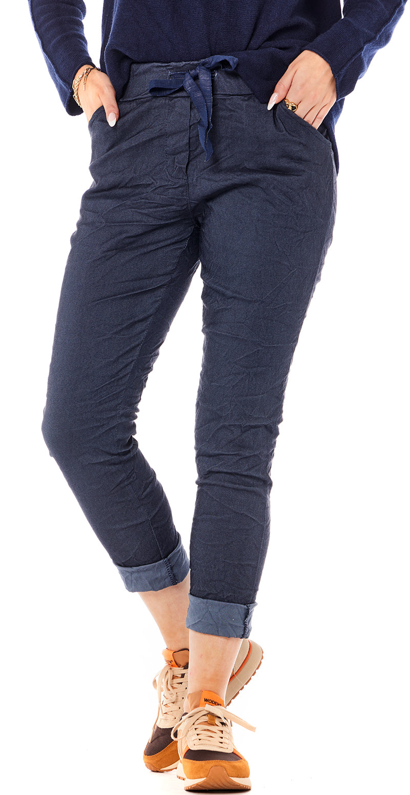 Nora luksus buks dark denim LikeLondon