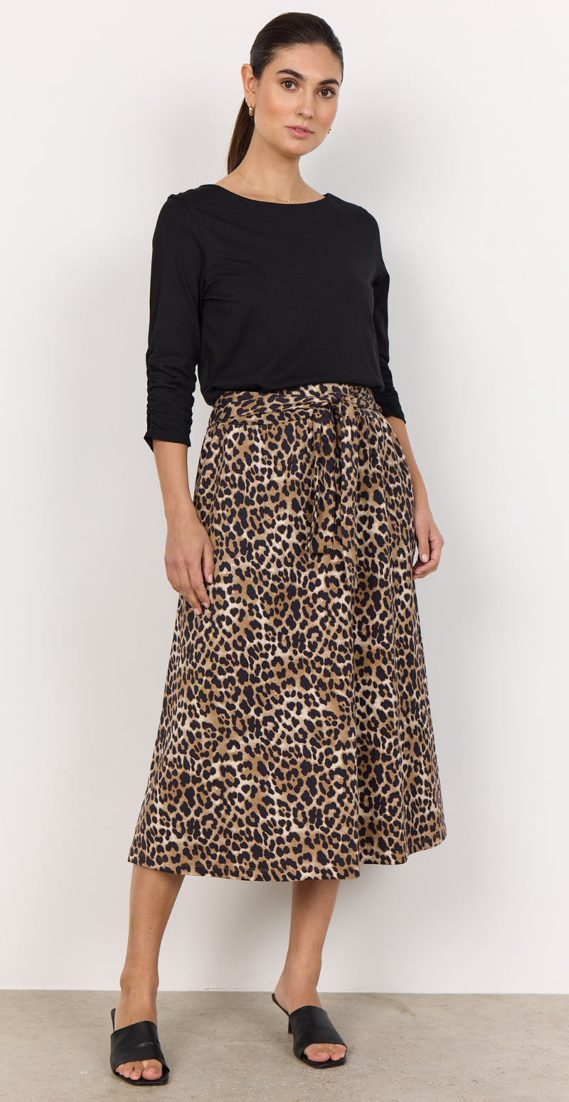 Lola nederdel med leopard print LikeLondon
