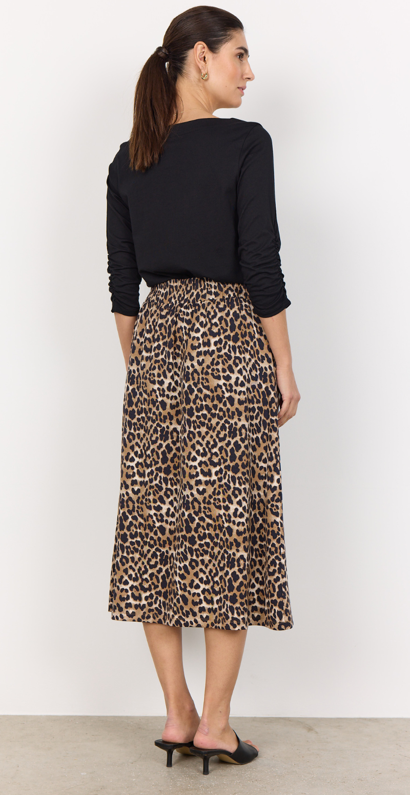 Lola nederdel med leopard print LikeLondon
