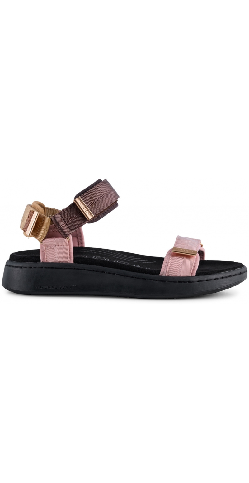 Sandal med velcro i zephyr multi