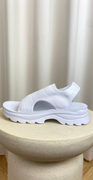 Sandal med elastik hvid LikeLondon