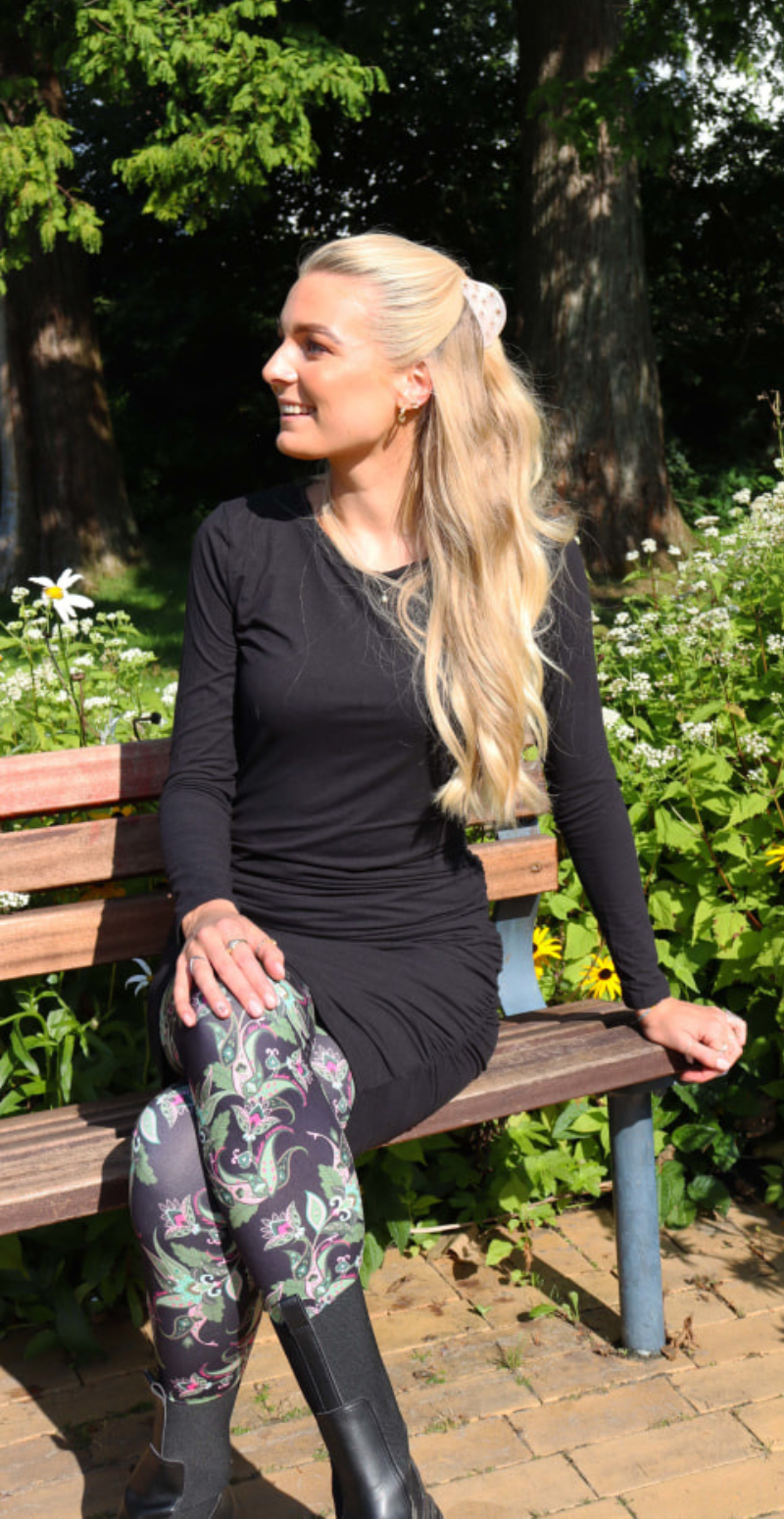 Alma dress black