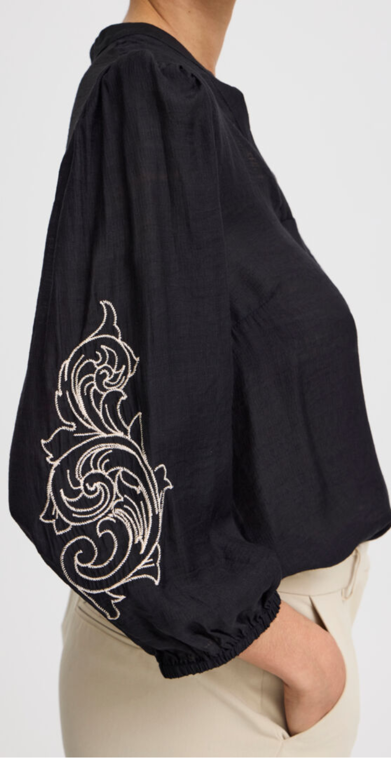 Damy bluse black