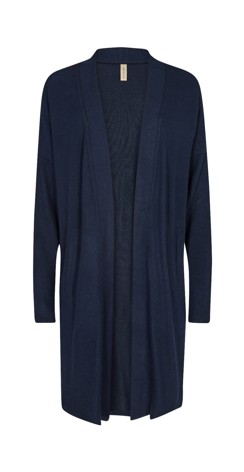 Lang cardigan navy