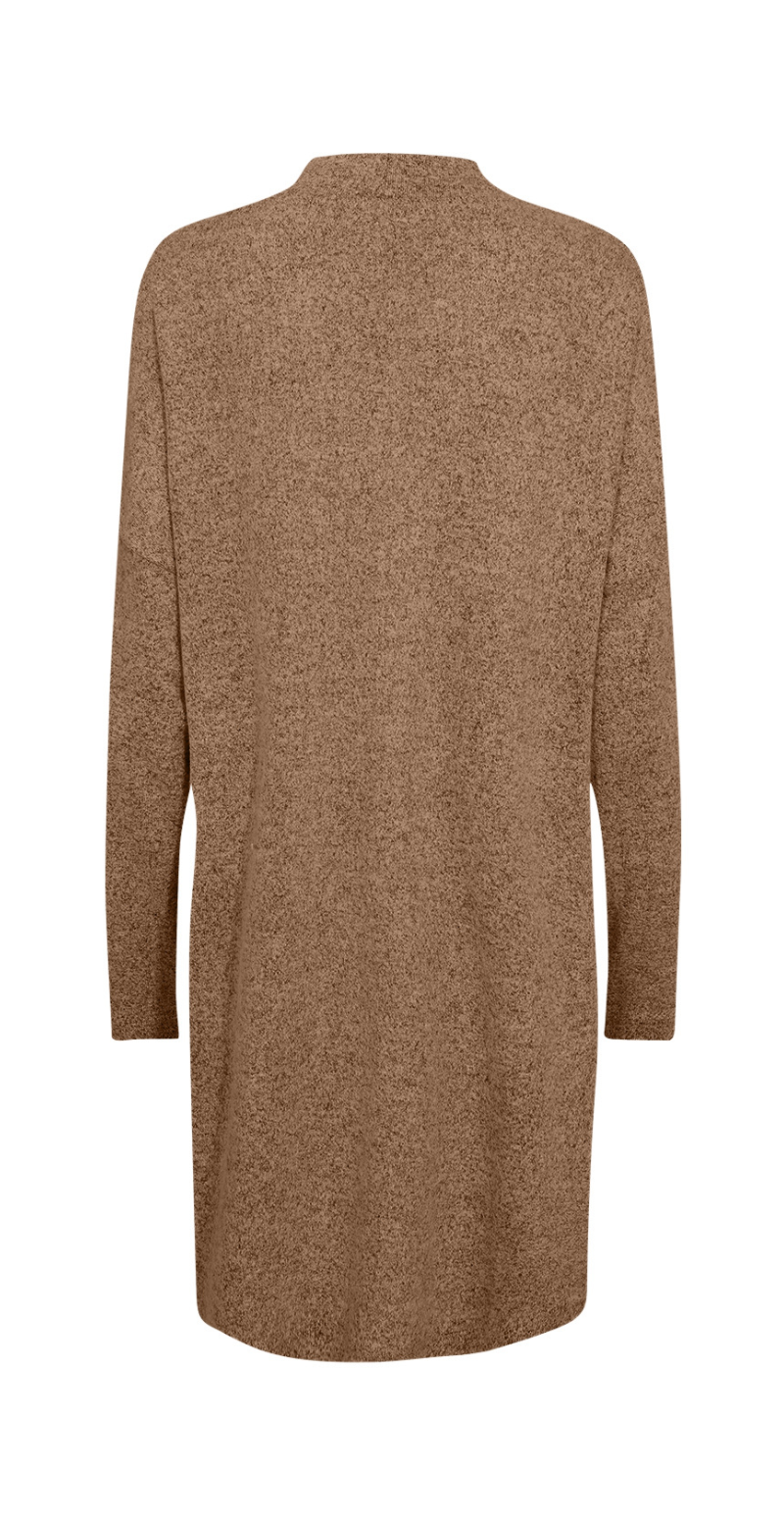 Lang cardigan mocca