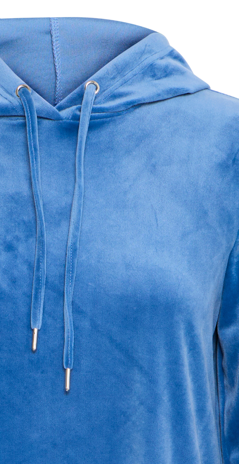 Mitza hoodie kjole blue horizon