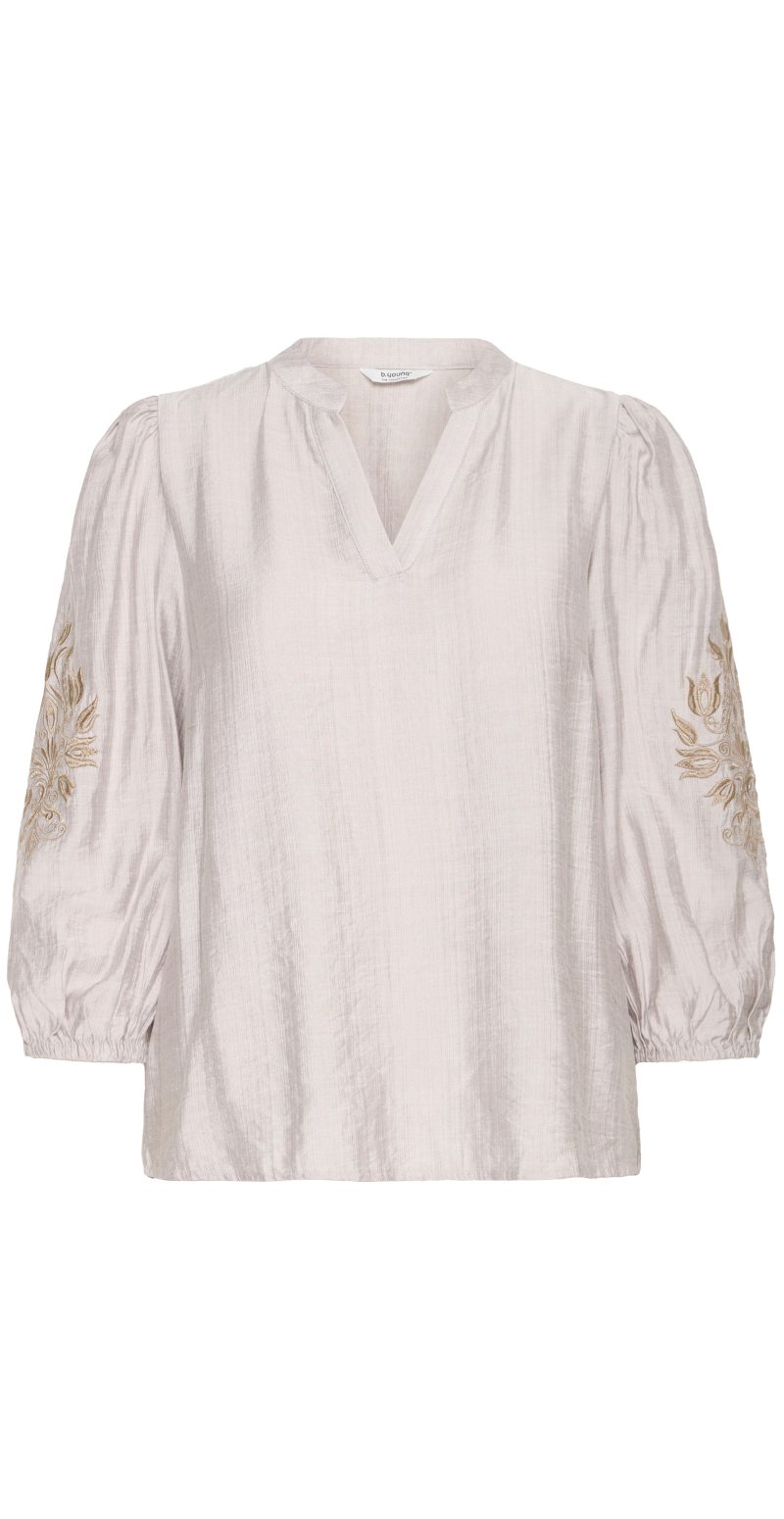 Damy bluse nature linen