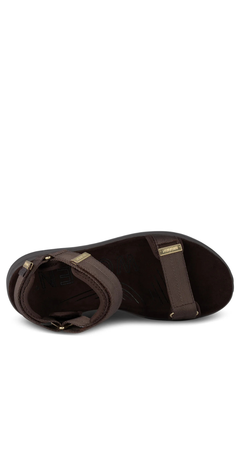 Sandal med velcro chocolate