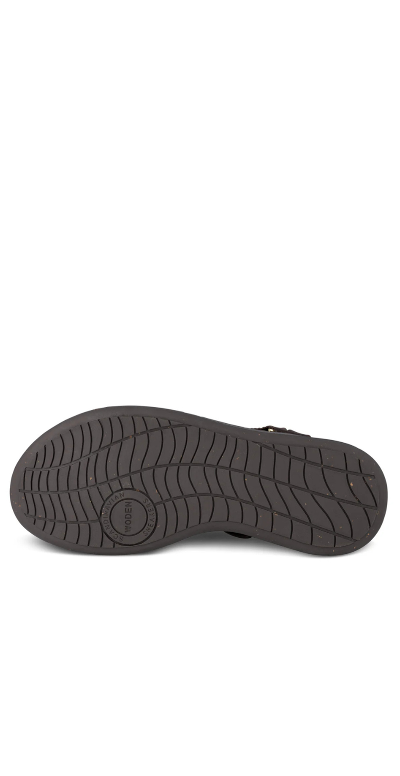 Sandal med velcro chocolate