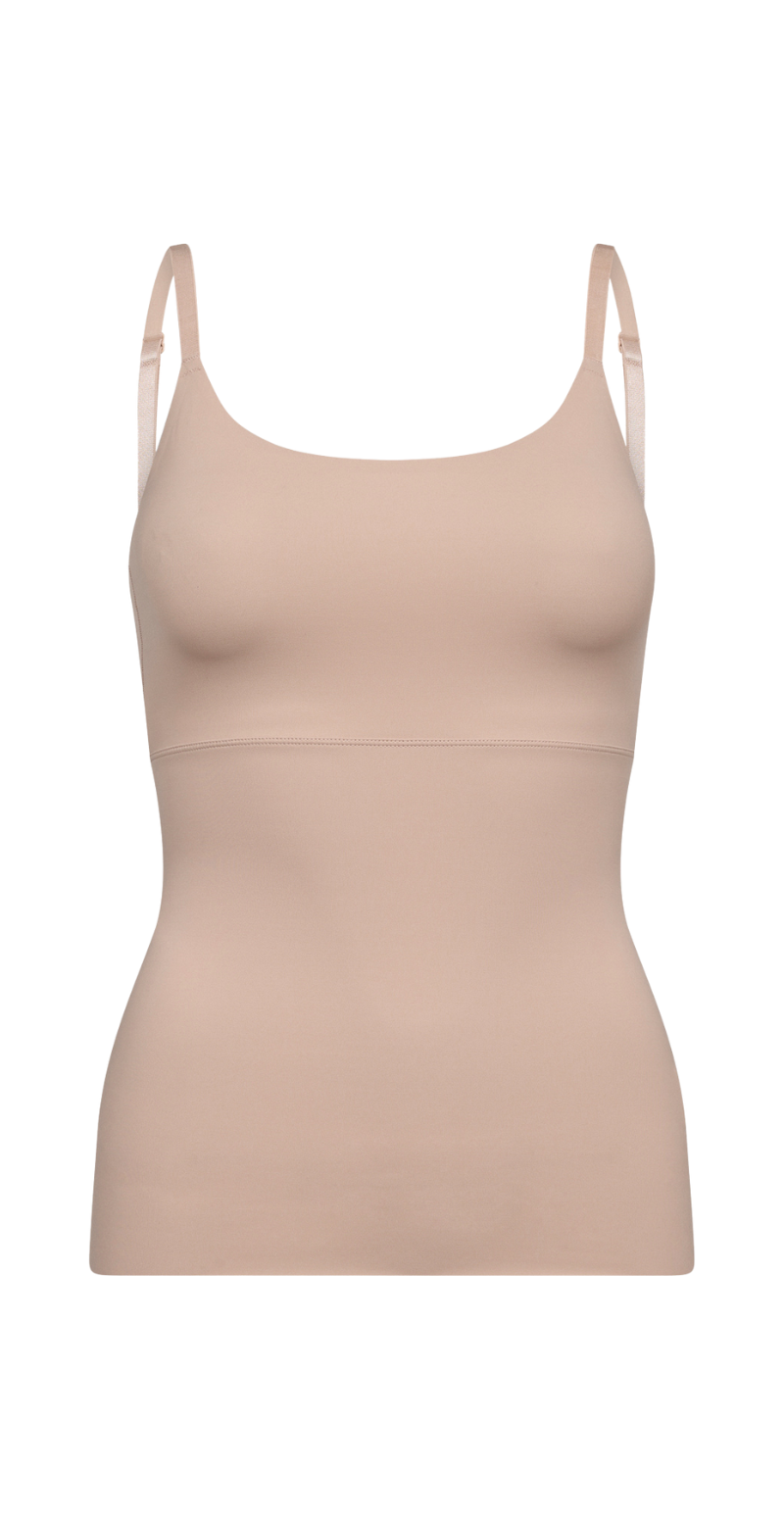 Shapewear top flexible nude