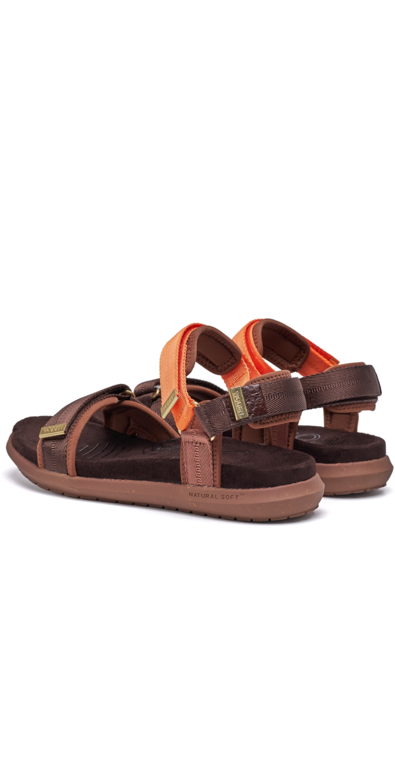 Line lite sandal chocolate multi